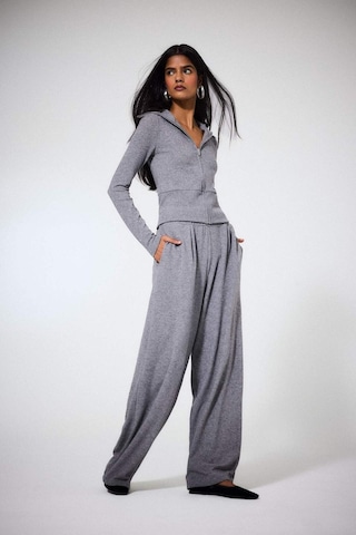 Defacto Wide Leg Yumuşak Tuşeli Pantolon G8418ax25wngr108 Gri-gr108
