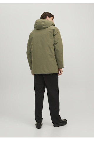 Jack & Jones Su Ve Rüzgar Geçirmez Kapüsonlu Parka - Blakeen 12238561 Grape Leaf Açık Kahverengi