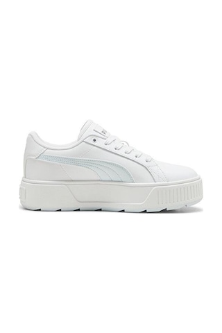 Puma Karmen L 384615 17 Kadın Sneaker Ayakkabı Beyaz A. Yeşil 36-40 001
