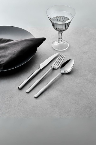 Hisar Milano 84 Parça 12 Kişilik Çatal Kaşık Bıçak Takımı