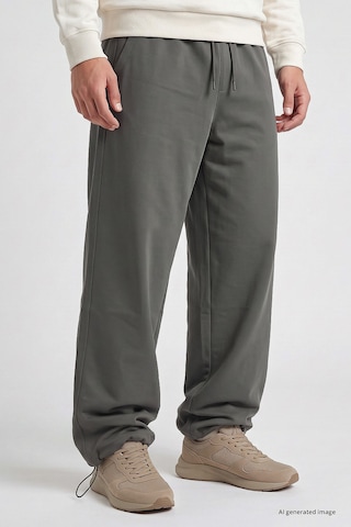 TOMMYLIFE Haki Lastikli Erkek Baggy Eşofman Alt - 82200