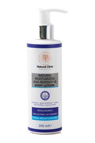 Natural Clinic Nemlendirici ve Sıkılaştırıcı Doğal Vücut Losyonu 200 ML