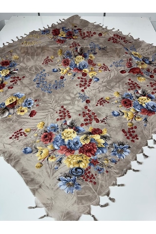 Sökme Boncuklu Pamuk Yazma - 05651 Vizon, Mavi