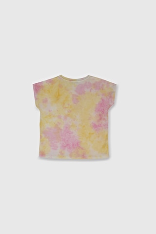 United Colors Of Benetton Benetton Kız Çocuk Batik Tişört 17077 Pembe