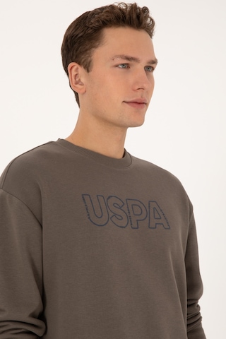 U.s. Polo Assn. Erkek Vizon Sweatshirt 50309040-vr052 Vizon