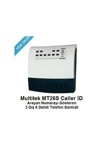 Multitek Mt26S 2/6 Telefon Santrali