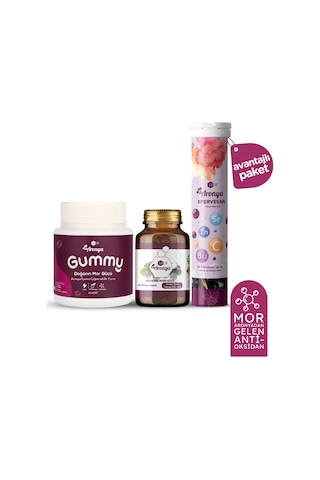 Dosewell 3'lü Avantaj Paketi Gummy, Efervesan, Bitkisel Kapsül