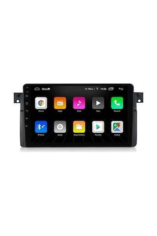 ExvoL Bmw E46 Multimedya 9 İnc Hd Ips Ekran Android 10.1 Sürüm Ram 2 Hafıza 32