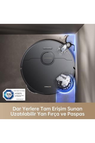 Dreame X40 Ultra Robot Süpürge Siyah