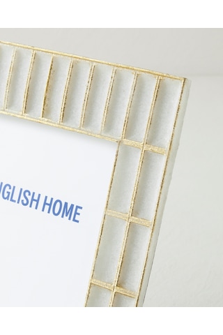 English Home Lidya Polyresin Çerçeve 13x18 Cm Krem-gold
