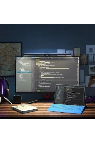 Novahub Blitzwolf Bw-cml2 Rgb Işık Çubuğu Dokunmatik, Oyun Monitör İçin
