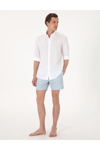 Pierre Cardin Erkek Mavi Deniz Şortu 50307984-vr036 Mavi