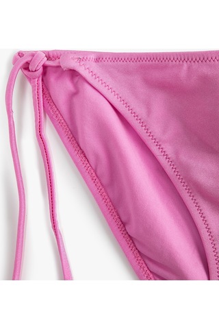 Koton Brazilian Bikini Altı Basic Yanları Bağlama Detaylı Pembe 3sak00124bm 3SAK00124BM0K1
