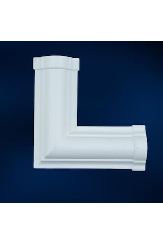 Boyanabilir Duvar Çıtası L Köşe Motif 4 Adet 4 cm GBM-B107-4