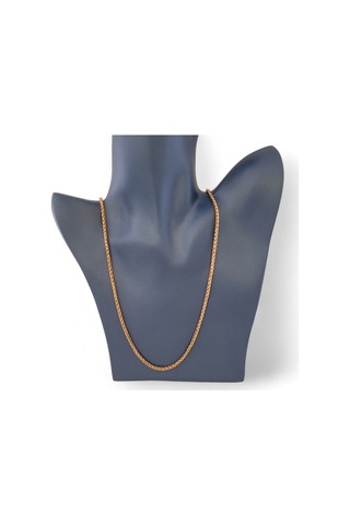 Fox Tail Çelik Zincir 60 Cm Bronze Roze Rose Gold