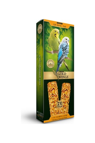 Gold Wings Premium Muhabbet 2'li Kraker Kutu Ballı 6'lı