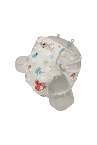 Bezhane Baby Ybb Yıkanabilir Bebek Bezi Cepli Sincap Desen 3kg-12kg Standart