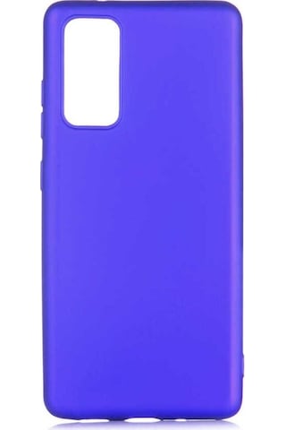 Galaxy S20 Fe Kılıf Zore Premier Silikon Kapak Saks Mavi