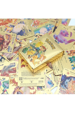 Pokemon Altın Kart Gold Card 1 Kutu Kart 55 Adet Gold Kart Icerir