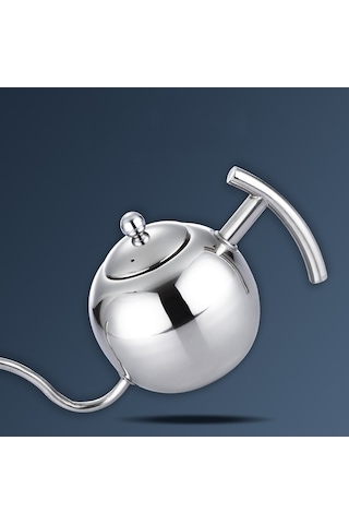 Dancemonkey Paslanmaz Çelik Sütlü Çaydanlık, Avrupa Tarzı Süzgeçli