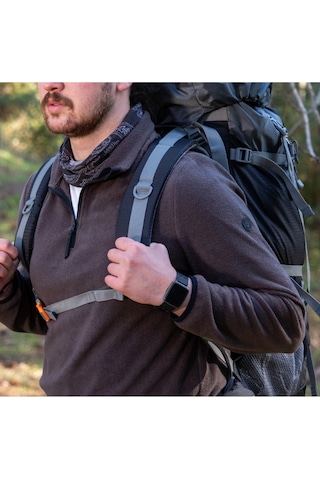 Kuara Su Geçirmez Outdoor Trekking Sırt Çantası - 80l, Siyah