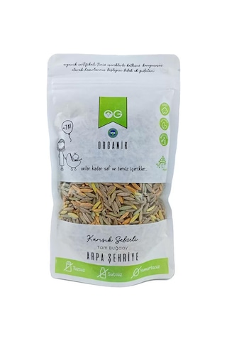 Organik Karışık Sebzeli Tam Buğday Arpa Şehriye +7 250gr