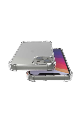Apple Uyumlu iPhone 13 Mini Nitro Anti Shock Silikon renksiz Renksiz