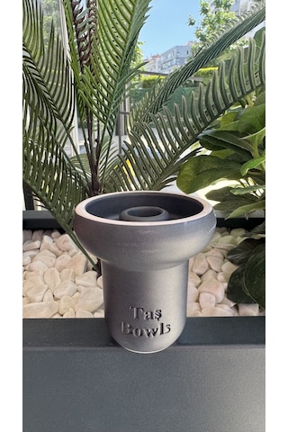 Taş Bowls Nargile Lülesi Phunnel / Mat Füme Antrasit