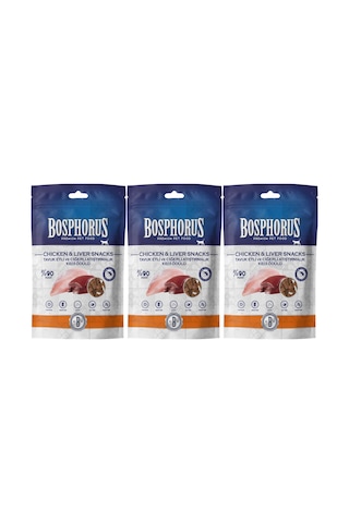 Tavuk Etli-ciğerli Atıştırmalık Kedi Ödülü 80 Gr X 3 Adet