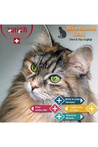 ZÜRİCH CAT BİOTİNOL 75 TABS