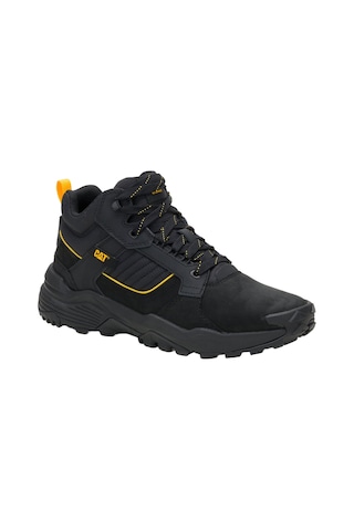 Caterpıllar Caterpillar Grapple Leather Mıd Erkek Siyah Bot 001
