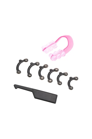 Samdoo Görünmez Burun Geliştirici Seti - 3 Çift Yükseklastik Reçine Burun Şekillendirici + U Klipli Düzeltici + Ayarlayıcı - Ameliyatsız Burun Köprüsü Yükseltme Ve Düzeltme Aleti