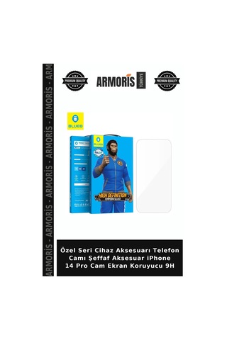Özel Seri Cihaz Aksesuarı Telefon Camı Şeffaf AksesuarApple iPhone Uyumlu 14 Pro Cam Ekran Koruyucu 9h