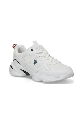 U.s. Polo Assn. Bob Wmn 5fx Kadın Beyaz-lacivert Sneaker Ayakkabı Beyaz