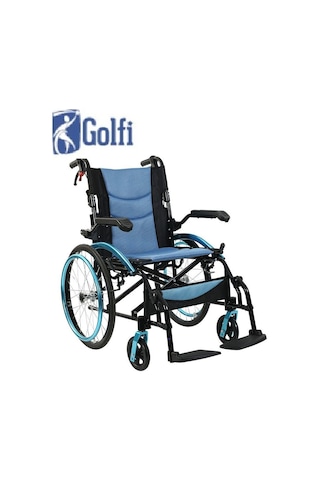 Golfi G503 Refakatçi Tekerlekli Sandalye Hafif Yaşlı Sandalyesi