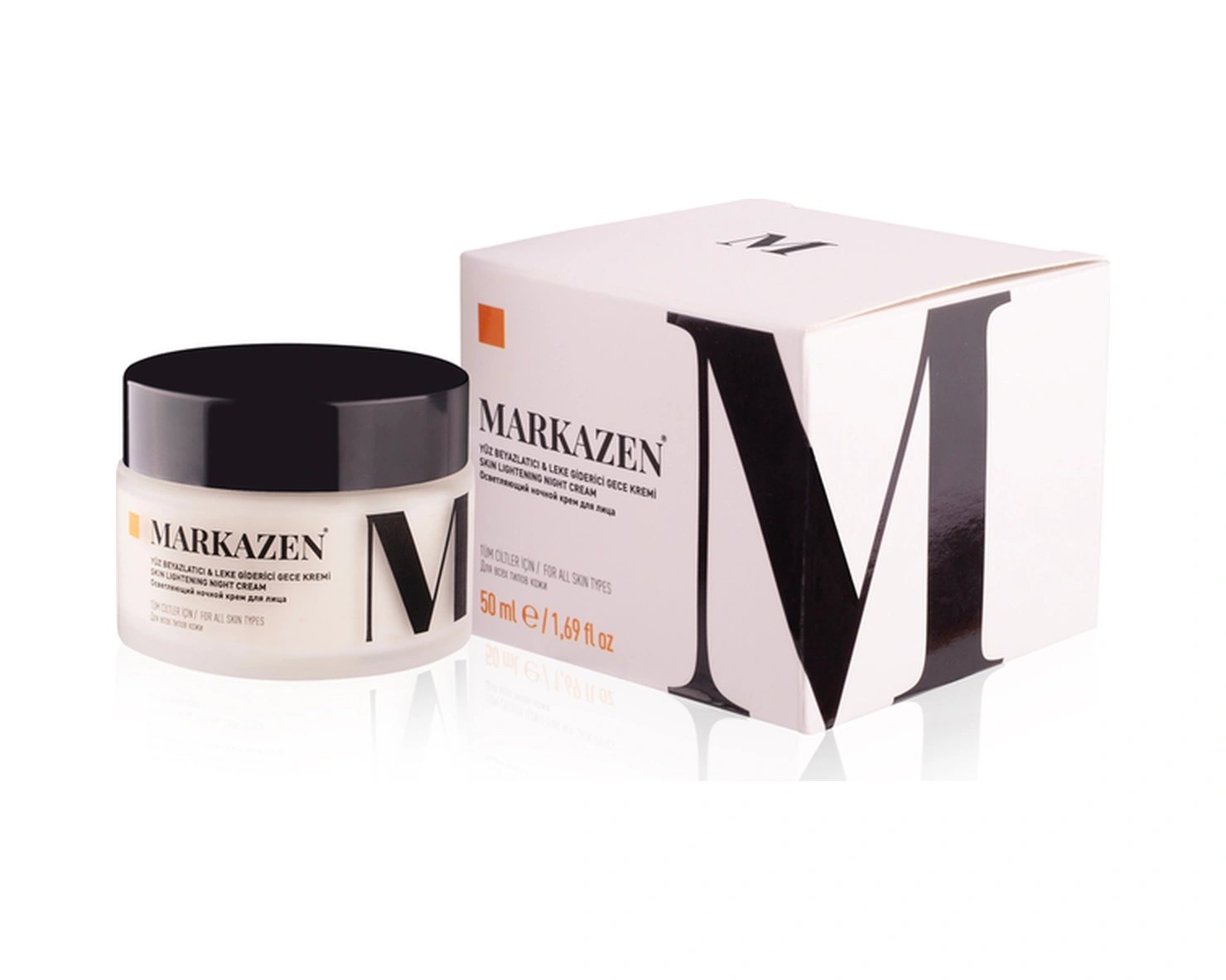 Markazen Cilt Beyazlatıcı Doğal Gece Kremi 50 ML
