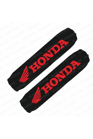 Honda Baskılı Amortisör Çorabı Kılıfı Kırmızı Honda Baskılı Amortisör Çorabı Kılıfı Kırmızı