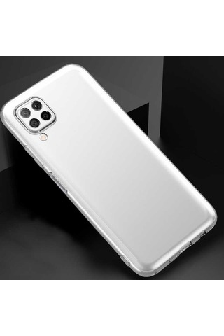 Huawei P40 Lite Kılıf Lüx Şeffaf Kamera Lens Korumalı Silikon Kılıf
