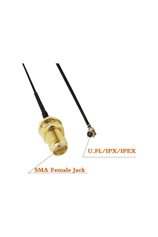 20cm Sma Ipex Female Rf Kablo Jack Ufl U.fl Ipx Coaxial Cable