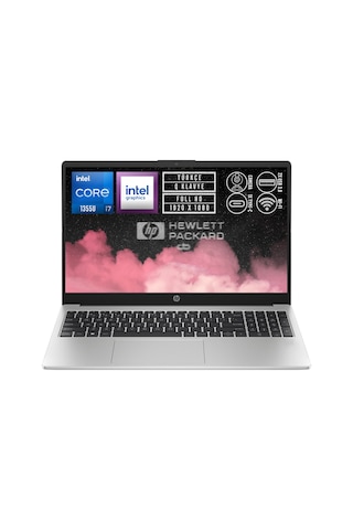 HP 250 G10 8A541EA i7-1355U 16 GB 512 GB SSD 15.6" Dos FHD Dizüstü Bilgisayar