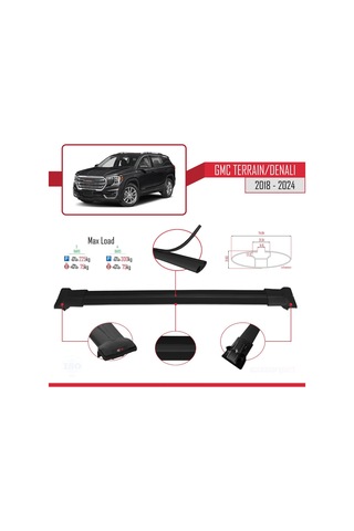 Gmc Terrain / Denali 2018-2024 Arası İle Uyumlu Fly Model Ara Atk