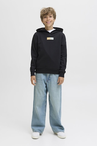 Jack & Jones Junior Erkek Yuvarlak Örgü Siyah C-n10