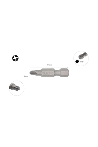 Ceta Form TorqSet Uçlu Bits No 6 x 32MM Cb860306