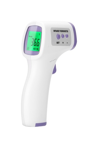 Yifomall Infrared Isı Ölçer Dijital, Lcd Ekranlı, Yüzü İle Dokunmadan Vücut Ve Nesne Sıcaklığı Ölçümü, Aaa Pil İle Çalışır Pil Dahil Değil