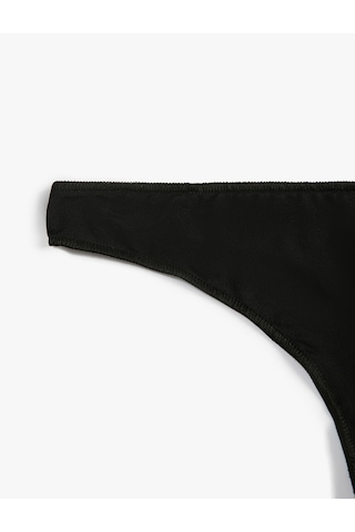 Koton Tanga Külot Basic Siyah 3slk30205mk Siyah