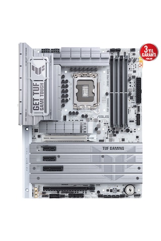 Asus Tuf Gaming Z890-PRO Wi-Fi 8600 MHz (OC) DDR5 Soket 1851 ATX Anakart