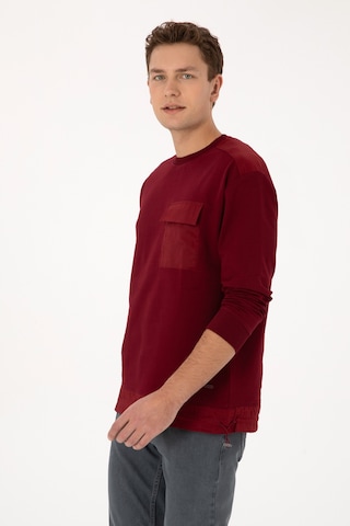 U.s. Polo Assn. Erkek Bordo Sweatshirt 50316401-vr014 Bordo