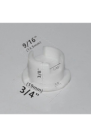 12 Adet Bant Kilit Düğmesi Fişi Plastik Alt Ray Kordon Kapağı Beyaz Renkli Bant Kilit Fişi Perde Aksesuarı Yatay Sahte Ahşap Perde Alt Rayı İçin