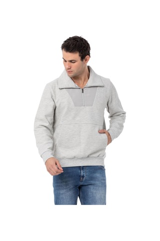 Cipo & Baxx Cl555 Erkek Basic Zip Hoodie 001
