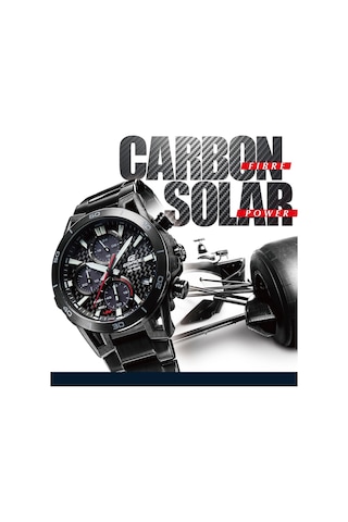 Casıo Eqs-960dc-1avudf Edifice Güneş Enerjili Siyah